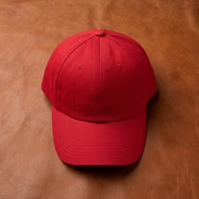 Casquette classique en Rouge carmin personnalisable