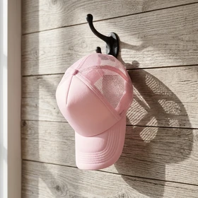 Casquette trucker en Rose pastel personnalisable