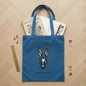 Tote bag bio Stanley/Stella en Bleu pétrole personnalisable