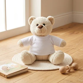 Nounours en Blanc personnalisable