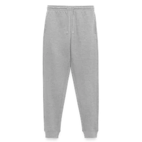 Pantalon de jogging Premium bio Femme en Gris chiné personnalisable