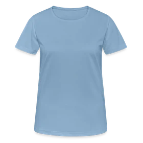 T-shirt respirant Femme en Vert sauge personnalisable