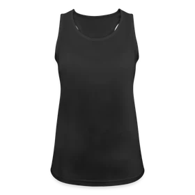 Débardeur respirant Femme en Noir personnalisable