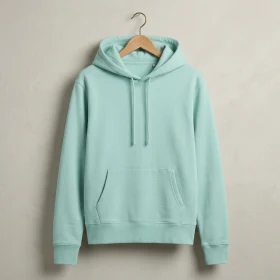 Sweat à capuche Premium bio Femme en Turquoise clair personnalisable