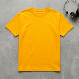 T-shirt Ado en Moutarde personnalisable