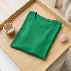 T-shirt Femme en Vert émeraude personnalisable