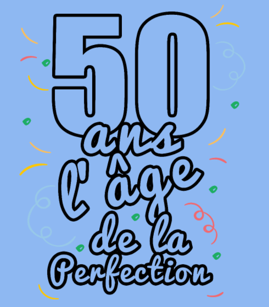 Maquette de 50 Ans Fabuleux : Un Demi-Siècle d'Aventures à personnaliser