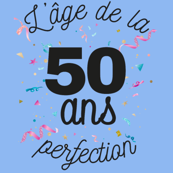 Maquette de 50 ans : L'Âge de la Perfection à personnaliser