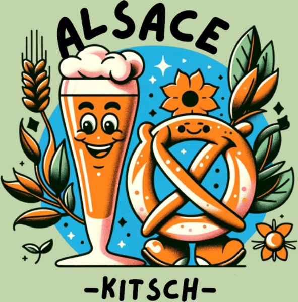 T-shirt personnalisé Kitsch