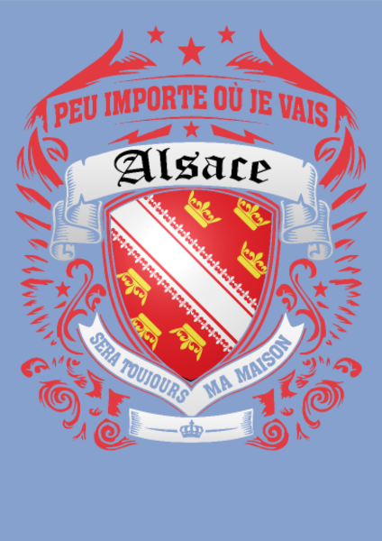 T-shirt personnalisé Patriotisme region