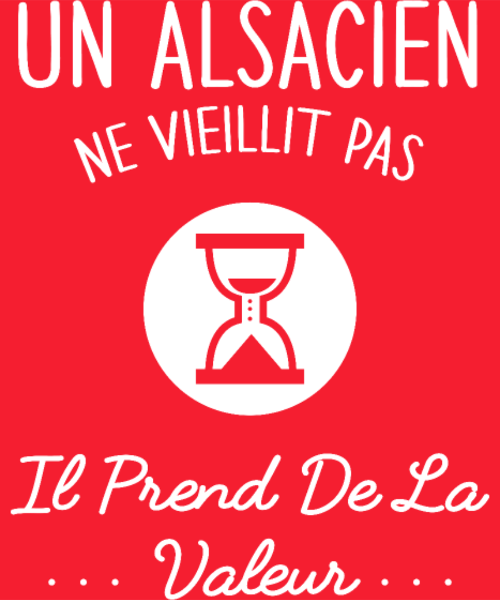 T-shirt personnalisé Humour alsacien