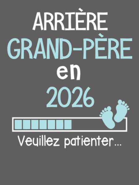 T-shirt personnalisé Futur parent
