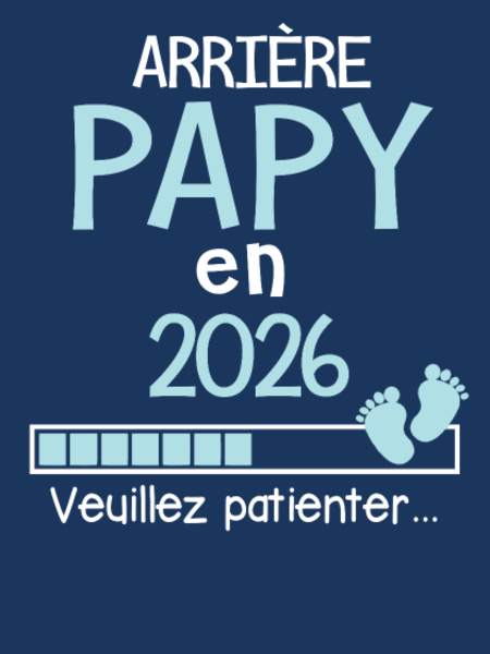 T-shirt personnalisé Futur papy