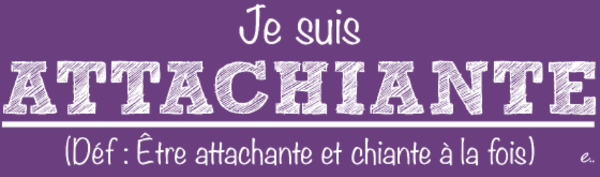 Motif Attachiante : Assumez Votre Caractère Unique personnalisé sur vêtement