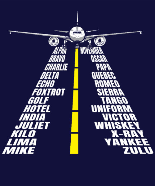 T-shirt personnalisé Aviation moderne