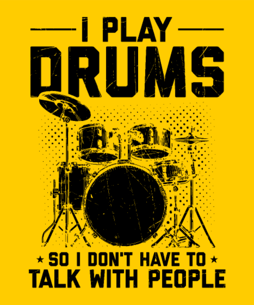 T-shirt personnalisé Instrument