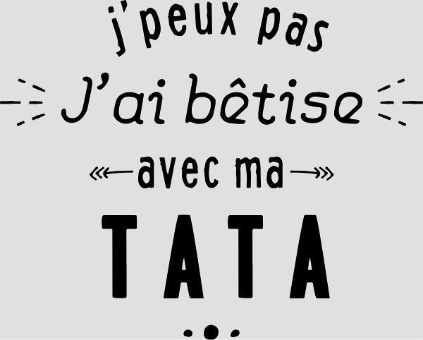 T-shirt personnalisé Bêtises