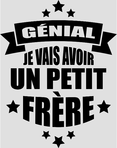 Body Bébé personnalisé Frere annonce grossesse