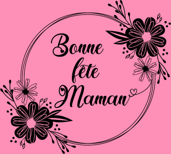T-shirt personnalisé Merci maman