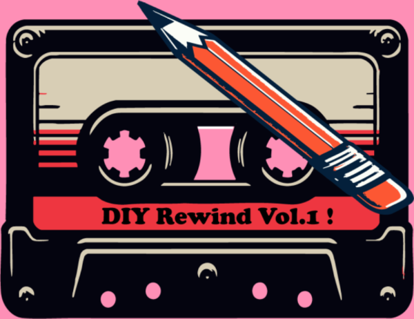 Motif Cassette Rétro K7 : L'Analogique Stylé personnalisé sur vêtement