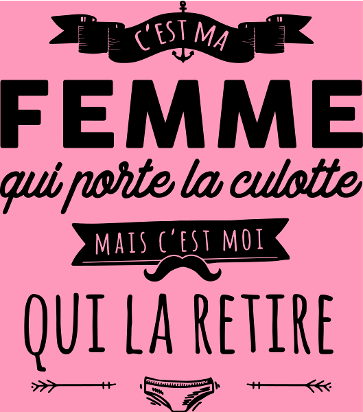 Tablier personnalisé Relation drôle