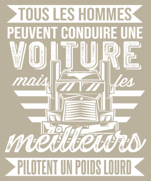 Maquette de Chauffeur Routier : Les Meilleurs Pilotent un Poids Lourd ! à personnaliser