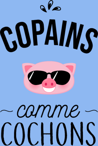 T-shirt personnalisé Inséparables