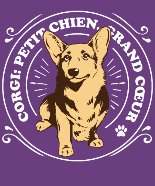 T-shirt personnalisé Amour canin