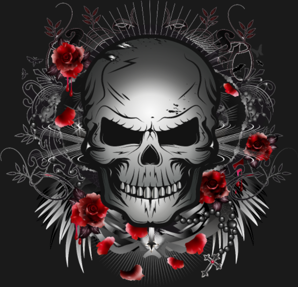 T-shirt personnalisé Roses Rouges