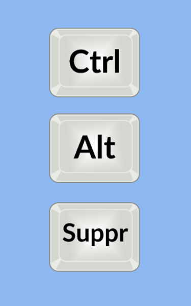 Maquette de Ctrl Alt Suppr : Redémarrez l'Humour à personnaliser