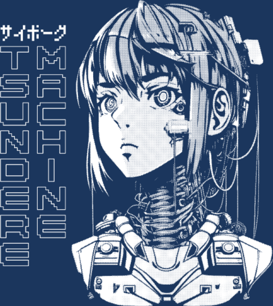 T-shirt personnalisé Cyborg