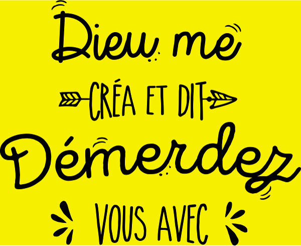 T-shirt personnalisé Citation message