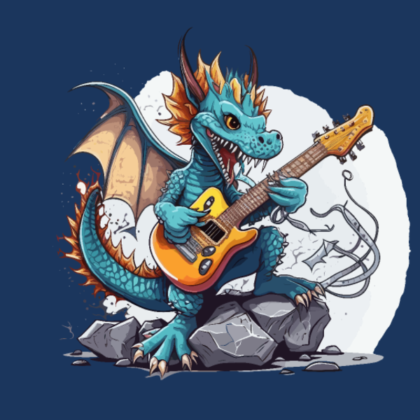 T-shirt personnalisé Rocker