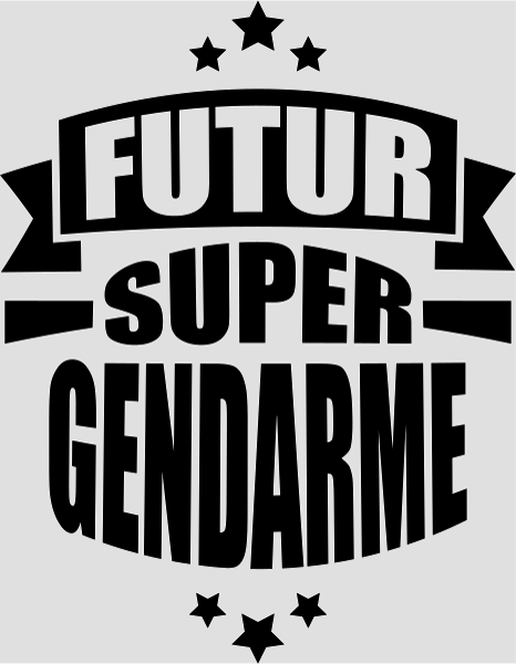 Enfant : Futur Super Gendarme !