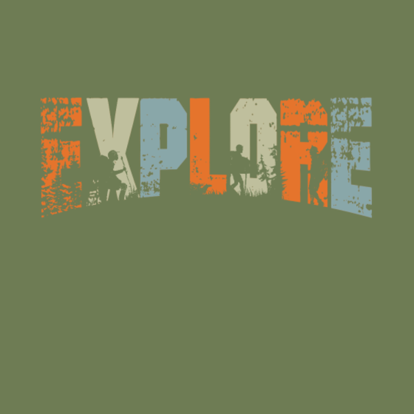 T-shirt personnalisé Nature exploration randonnee