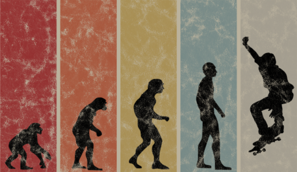 T-shirt personnalisé Volution retro