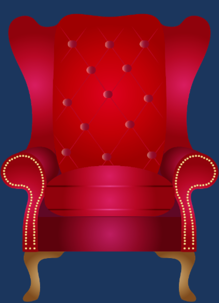 Motif Fauteuil Vintage Rouge: Élégance Chaleureuse personnalisé sur vêtement