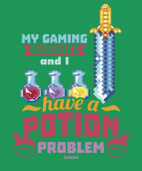 T-shirt personnalisé Nerd manette console