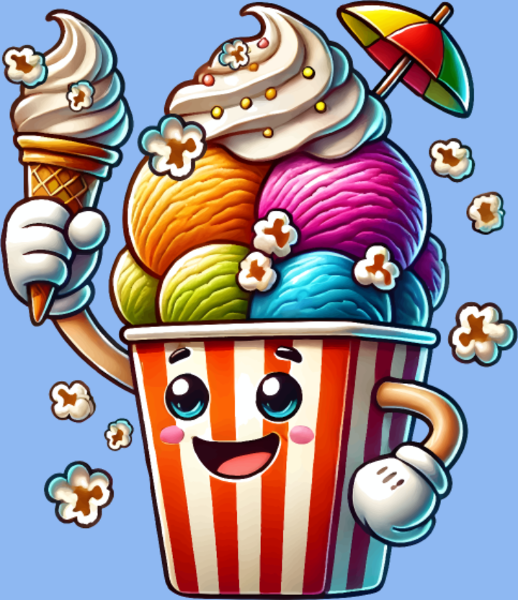 Glace Comic : Fun, Fraîcheur Estivale & Gourmandise