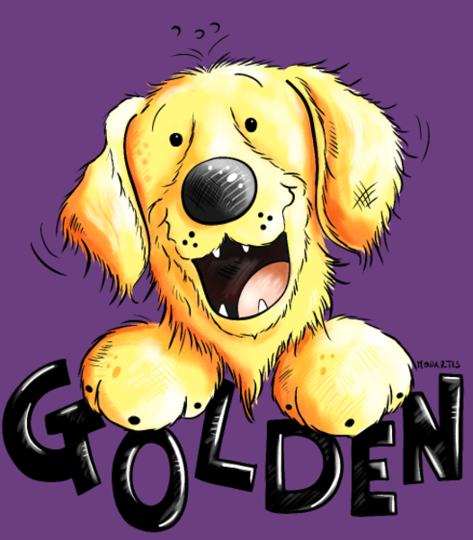 Casquette personnalisée Golden retriever chien animaux