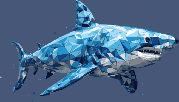 T-shirt personnalisé Requin