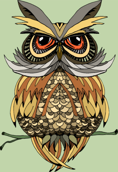 T-shirt personnalisé Oiseau nuit