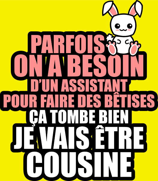 T-shirt personnalisé Future cousine