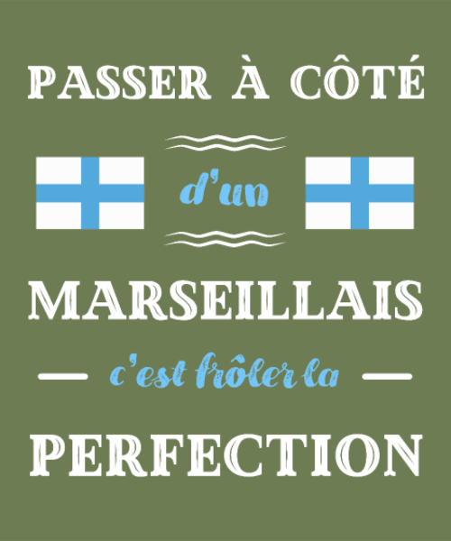 T-shirt personnalisé Blague provençale
