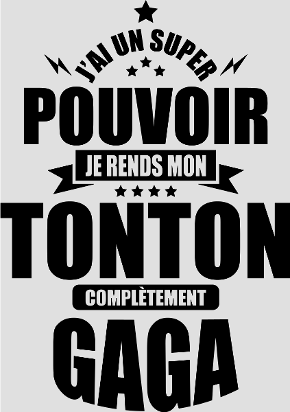 T-shirt personnalisé Pouvoir famille