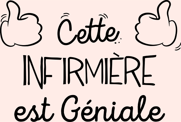 Maquette de Infirmière en Or : Le T-shirt des Héroïnes du Quotidien à personnaliser