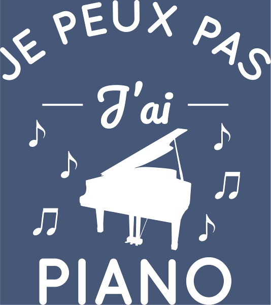 T-shirt personnalisé Piano pianiste