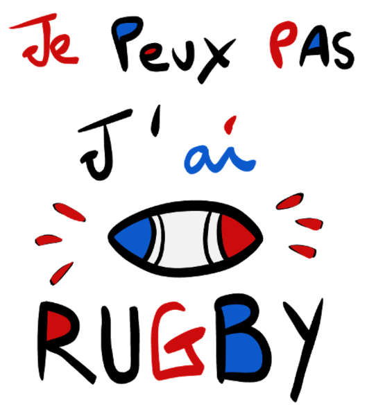 Casquette personnalisée Rugby humour