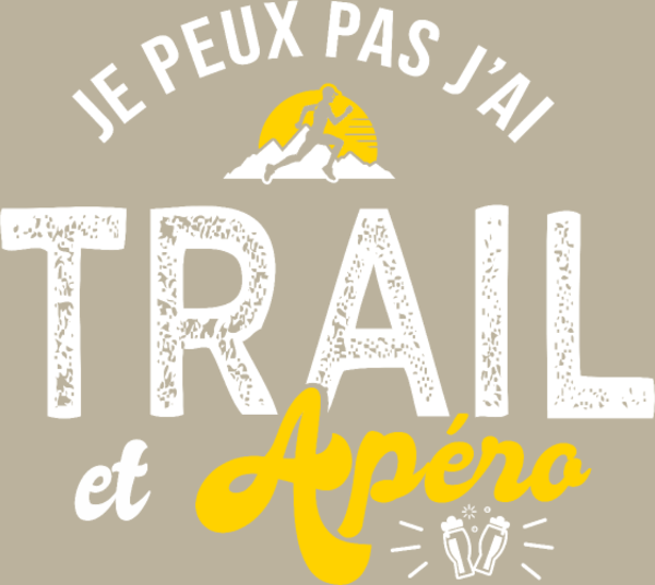 T-shirt personnalisé Trail running