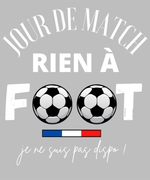 T-shirt personnalisé Humour supporter